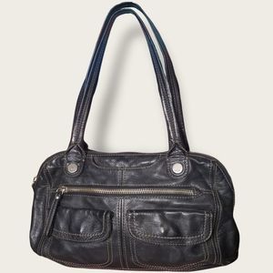 Fossil Black Leather Purse
